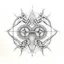 Infinity Symbol neurodivergent tattoo design idea