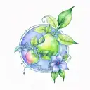 cute things with the word "Limerence" tattoo design idea