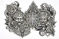 brothers keeper tattoo design idea