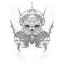 medieval  tattoo design idea