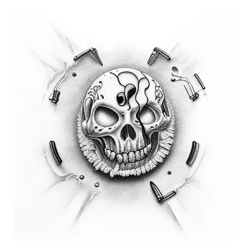 scream  tattoo design idea