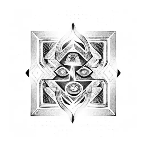 flashlight tattoo design idea