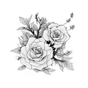 Central Image: A blooming flower or a tree sprouting new leaves can represent growth, new beginnings, and the beauty tha tattoo design idea