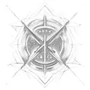 star trek symbol tattoo design idea