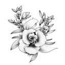 oleander  tattoo design idea