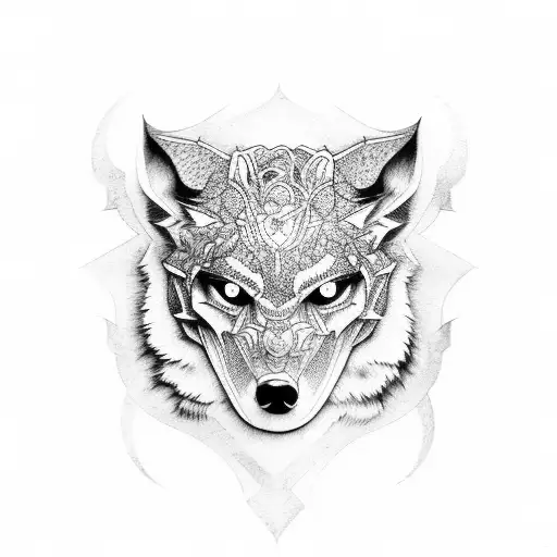 lobos tattoo design idea