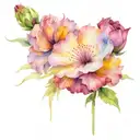 art music gardening rock n roll tattoo design idea