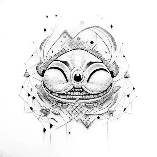 stich tattoo design idea
