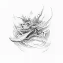 kaido tattoo design idea