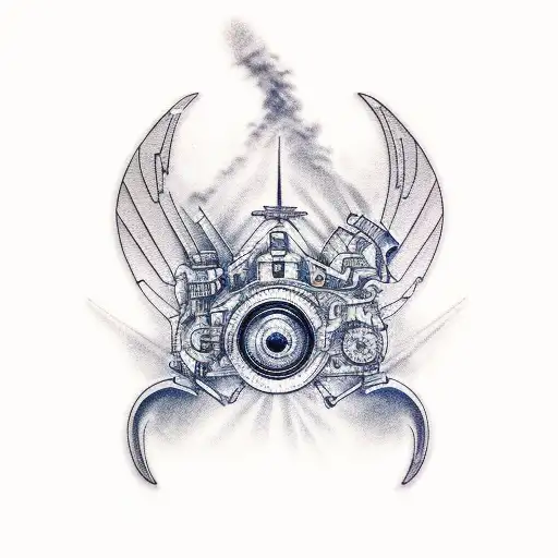 aviation tattoo design idea