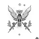 aviation tattoo design idea
