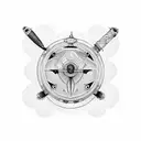 helicopter tattoo design idea