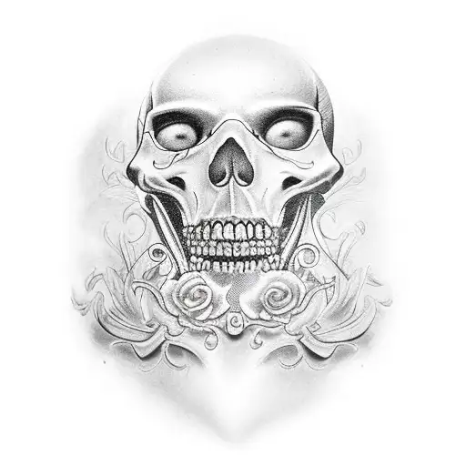 memento mori memento vivere tattoo design idea