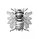 bumblebee tattoo design idea