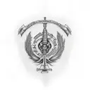 2nd amendment  tattoo design idea