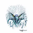 Wedge Tailed Eagle tattoo design idea