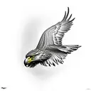 Wedge Tailed Eagle tattoo design idea