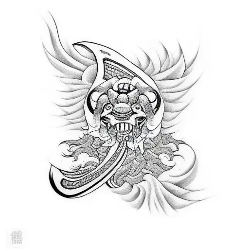 Brazilian Jiu Jitsu Black Belt tattoo design idea