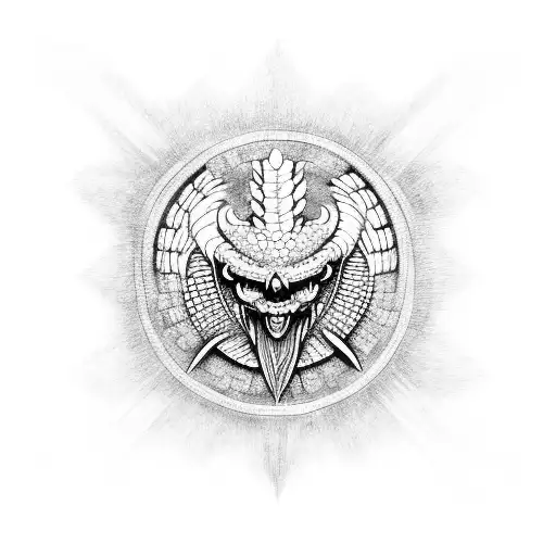 kukulkan tattoo design idea