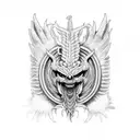 kukulkan tattoo design idea