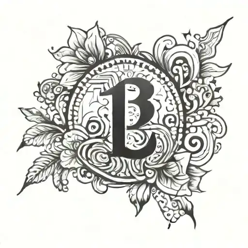 number 13 tattoo design idea