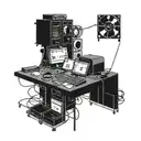 pc repair tattoo design idea