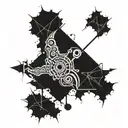 pc repair tattoo design idea