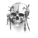 Pirates of the Caribbean tattoo design idea