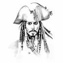 Jack Sparrow tattoo design idea