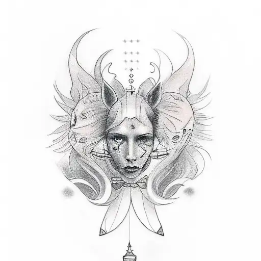 A tattoo for a man with loved ones names: Ashleigh Stevie Sasha Denali tattoo design idea