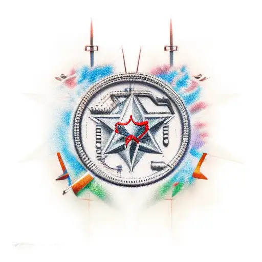 military dimmer from Ukraine tattoo design idea