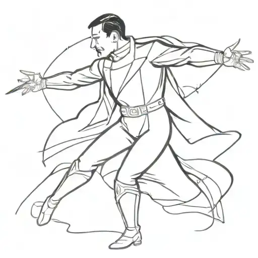 The battle of Tesla's warrior in the battle of the Japanese warrior with Hitler's face tattoo design idea