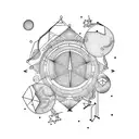  LIBRA CONSTELLATION tattoo design idea