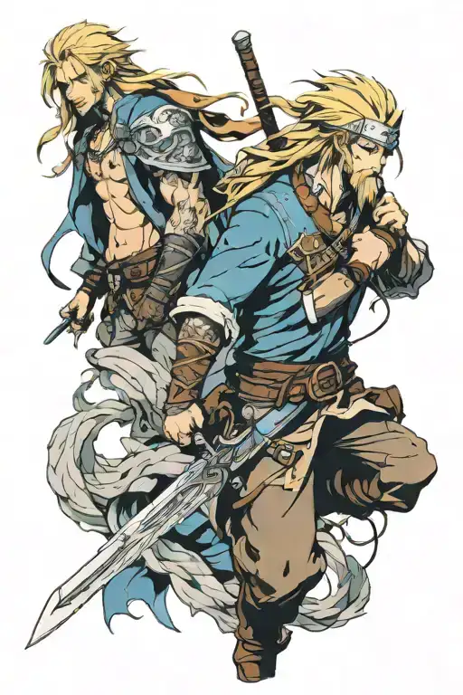 vinland saga anime tattoo tattoo design idea
