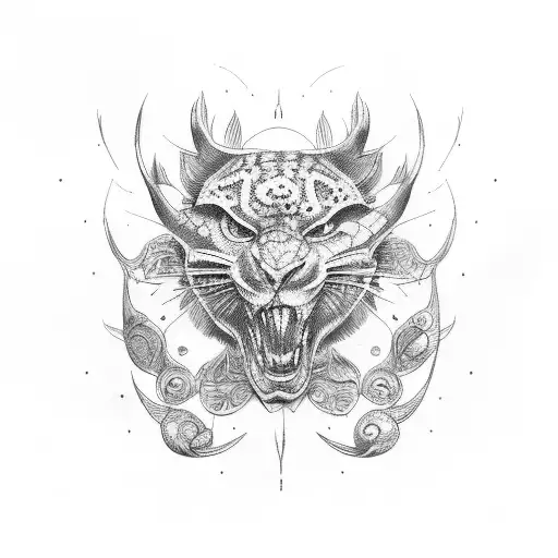 old car tattoo design idea