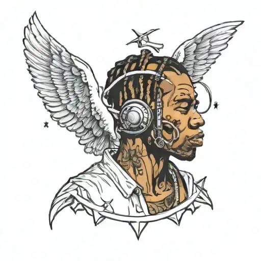 Travis scott astro Word  tattoo design idea