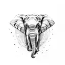 elephants tattoo design idea