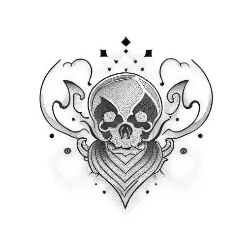 trust no one tattoo design idea