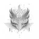 trust no one tattoo design idea