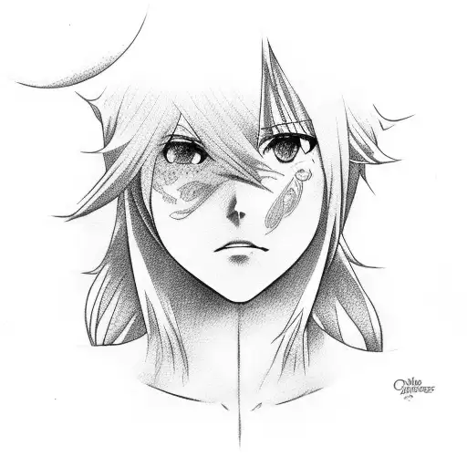 flores de Orihime.  ichigo (bleach) tattoo design idea