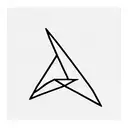 Triangle tattoo design idea