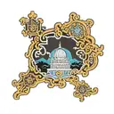 Iran map outline tattoo design idea