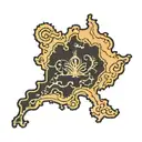 Iran map outline tattoo design idea