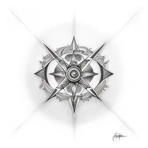 Ophanim tattoo design idea