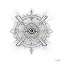 Ophanim tattoo design idea