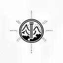 Perseverance logo tattoo design idea