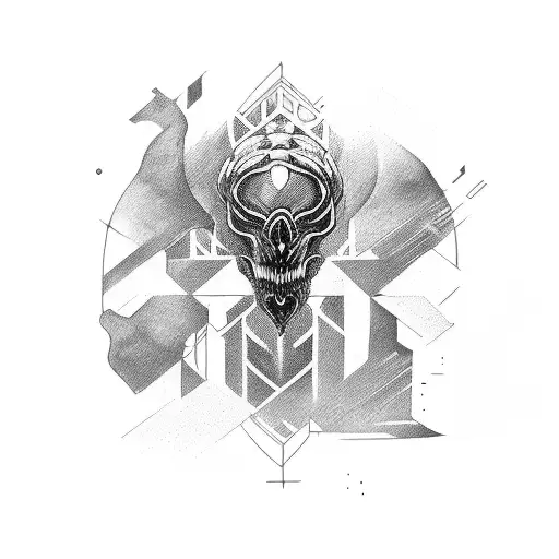 never give up  tattoo design idea