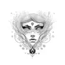 never give up  tattoo design idea