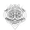 surf tattoo design idea