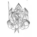 surf tattoo design idea